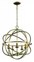  70655 ASL - 5LT CHANDELIER-MULTI RING ORB-